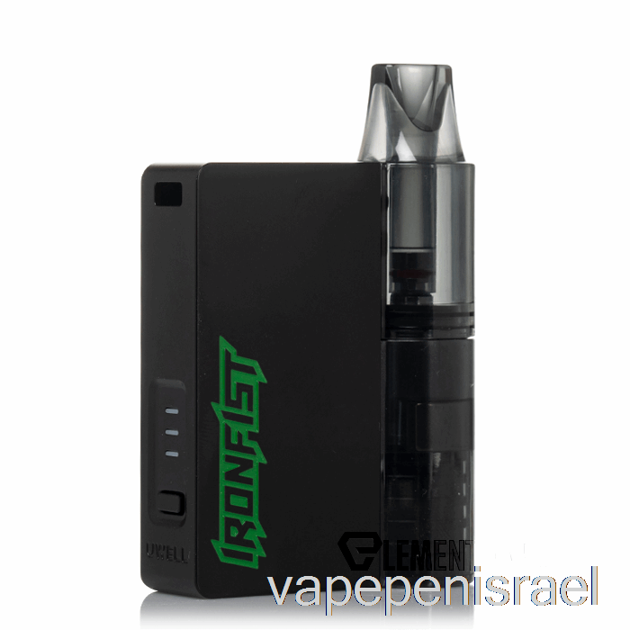 חד פעמי Vape Israel Uwell Caliburn & Ironfist L 16w Pod System שחור מט